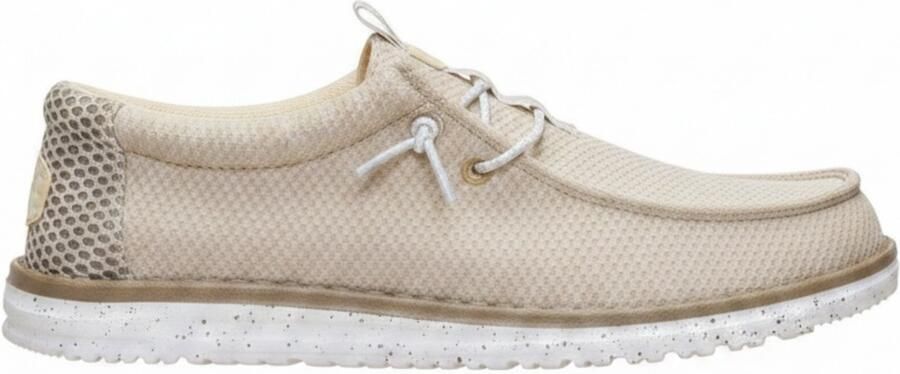HEYDUDE Wally Mesh Neutrals Heren Instappers Island Neutral Multi - Foto 3