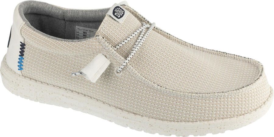 Hey Dude Witte Wally Sport Platte Schoenen White Heren - Foto 4