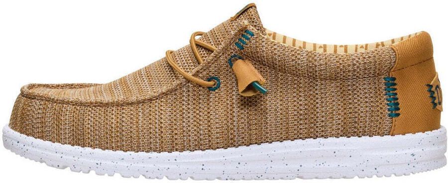 HEYDUDE Mocassins Wally Stretch Sox Bone Brown