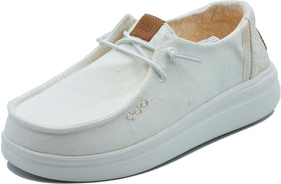 HEYDUDE Mocassins Wendy Rise Chambray Grid