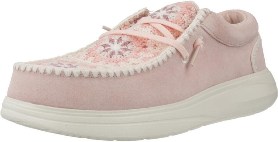 HEYDUDE Nette schoenen WENDY COMF SUEDE CROCHET