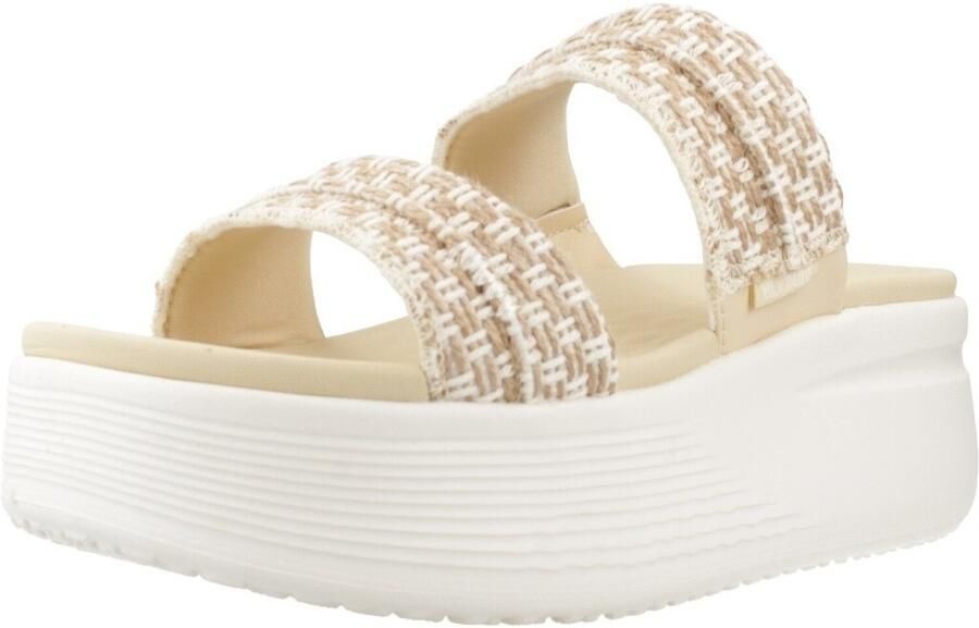 HEYDUDE Platte sandalen Austin Slide Woven Boulder