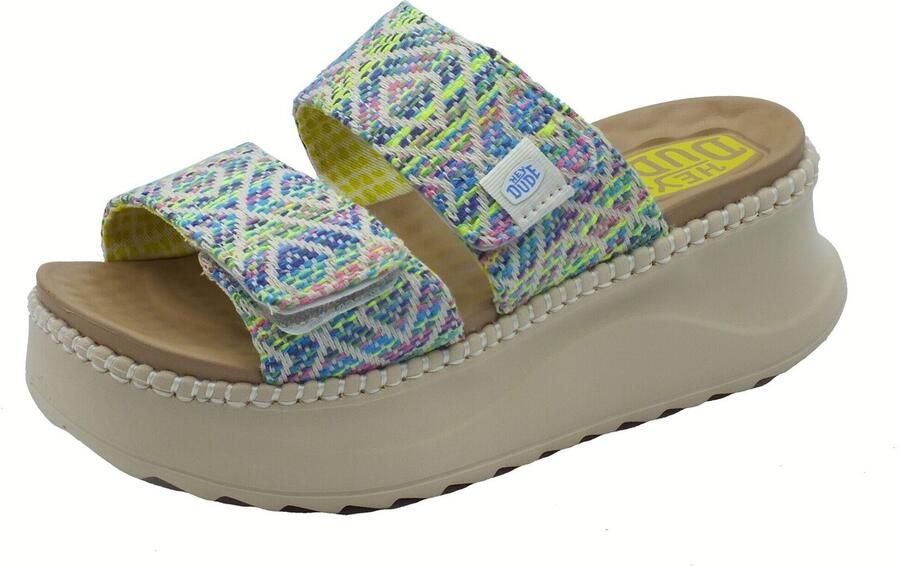 HEYDUDE Sandalen 43210 Delray Slide Surf Baja Blue