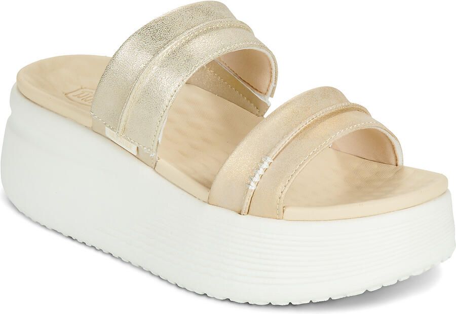 HEYDUDE Sandalen Austin Slide Classic Champagne Metallic