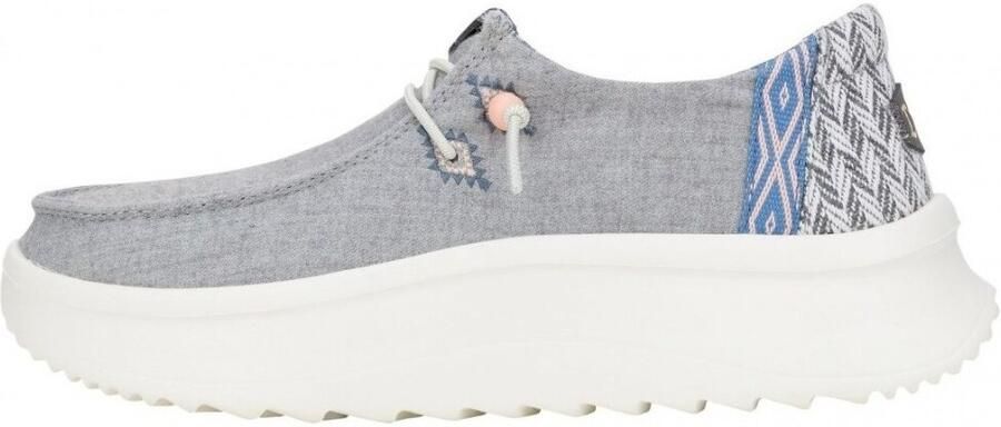 HEYDUDE Mocassins 41946 Wendy Peak Chambray Woven - Foto 3
