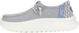 Hey Dude HEYDUDE Wendy Peak Bootschoenen Grijs Elastsiche Veters Lichtgewicht