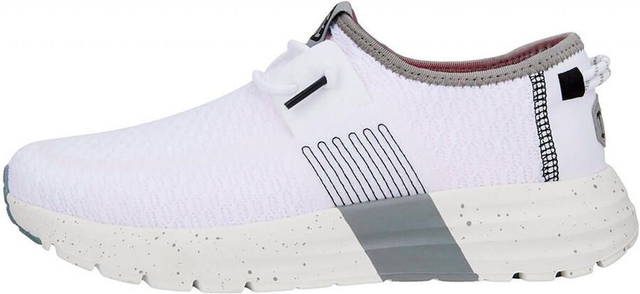 Hey Dude Sportieve Lage Sneakers voor Vrouwen White Dames - Foto 3