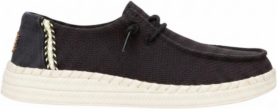 HEYDUDE Wendy Espadrille Woven Dames Instappers Black - Foto 3