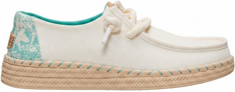 HEYDUDE Hey Dude Wendy Bootschoenen beige Textiel - Foto 8