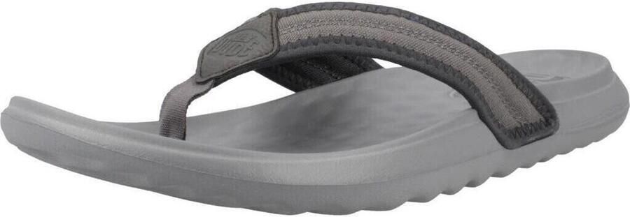 HEYDUDE Myers Flip Sport Mode Heren Slippers Black Grey