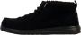 HEYDUDE Wally Mid Gripr Warmth Heren Schoenen Zwart Maat: 42 Suède Foot Locker - Thumbnail 2