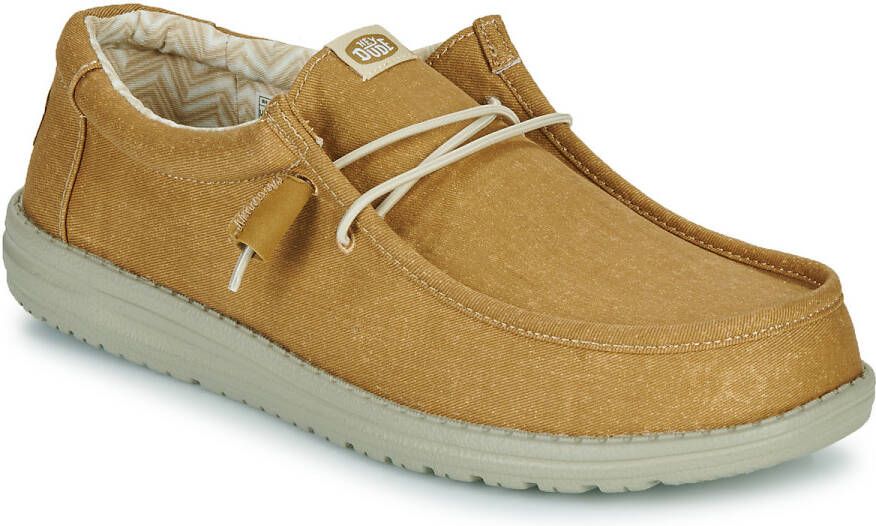 HEYDUDE Instappers Wally Stretch Canvas