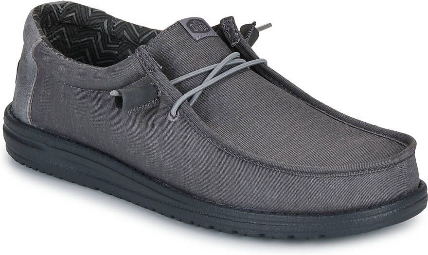 HEYDUDE Instappers WALLY STRETCH CANVAS BLOCK