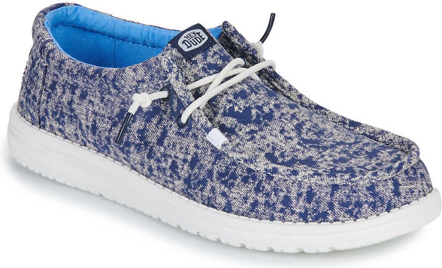 HEYDUDE Instappers Wally Surf Wash