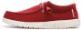 HEYDUDE Wally Sport Mesh Heren Instappers Dark Red - Thumbnail 5