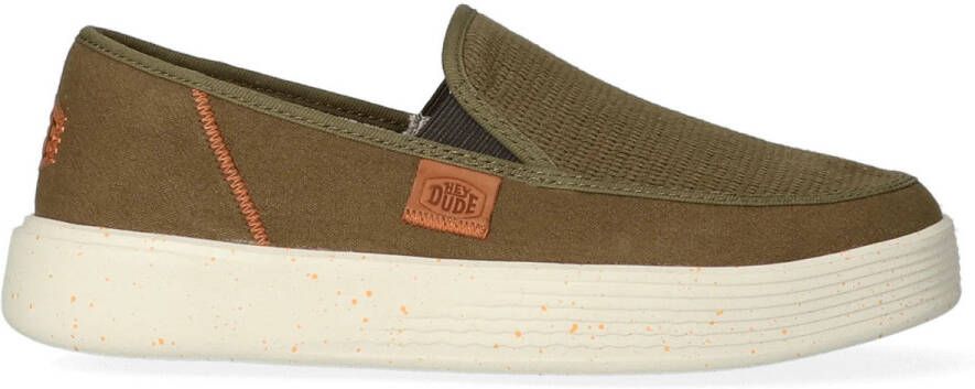 HEYDUDE Lage Sneakers Sunapee M Coastline 40726-337 Olive - Foto 3