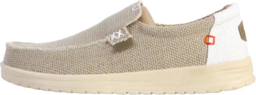 Hey Dude HEYDUDE Mikka Braided Heren Instappers Off White Beige Wit HD40124-1LB - Foto 11