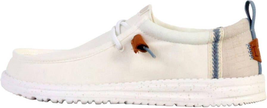 Hey Dude WALLY SUMMER LINEN Wit - Foto 2