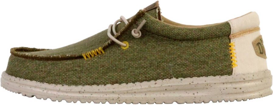 Hey Dude Stijlvolle Sneakers voor Mannen en Vrouwen Green Heren - Foto 8