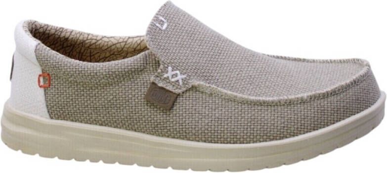 Hey Dude HEYDUDE Mikka Braided Heren Instappers Off White Beige Wit HD40124-1LB - Foto 14