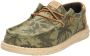 HEYDUDE Wally Palm Jute Heren Instappers Burnt Olive Ginger Brown - Thumbnail 5