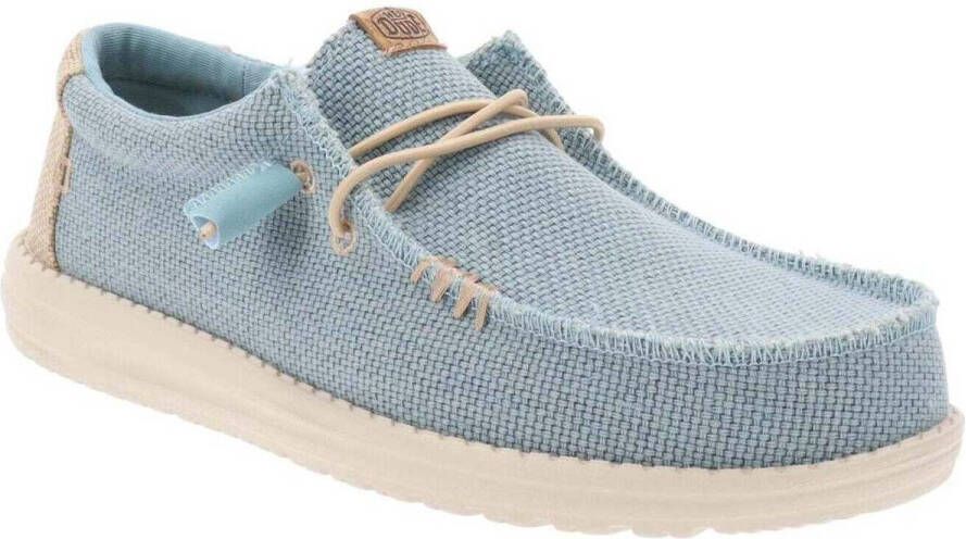 Hey Dude HEYDUDE Wally Braided Heren Instappers Blue Night Blauw HD40003-4NM - Foto 14