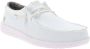 HEYDUDE Wally Sport Mesh Heren Instappers White White - Thumbnail 4