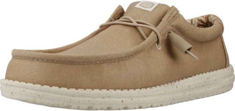 HEYDUDE Instappers Wally Stretch Canvas