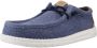 HEYDUDE Wally Palm Jute Heren Instappers Navy Blazer Chili Red - Thumbnail 2