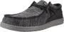 Hey Dude Stijlvolle Wally Stitch Flecked Veterschoenen Black Heren - Thumbnail 3