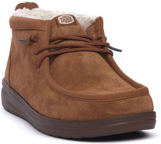 HEYDUDE Wally Mid GripR Warmth Heren Instappers Brown - Foto 8