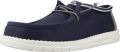 HEYDUDE Wally Letterman Heren Instappers Navy Grey - Multicolor