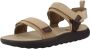 HEYDUDE Carson Sport Mode Heren Sandalen Tan White - Thumbnail 3