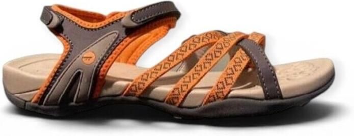 Hi-Tec Sandalen Savanna II Meisjes Grijs Oranje GRIJS Wandelschoenen voor Kinderen - Foto 2