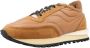 Hidnander Retro Polar Fleece Runner Sneakers Beige Dames - Thumbnail 3