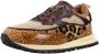 Hidnander Stijlvolle damessneakers Brown Dames - Thumbnail 3