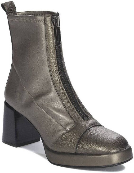 Hispanitas Zilveren blokleren enkellaarsjes - Foto 5