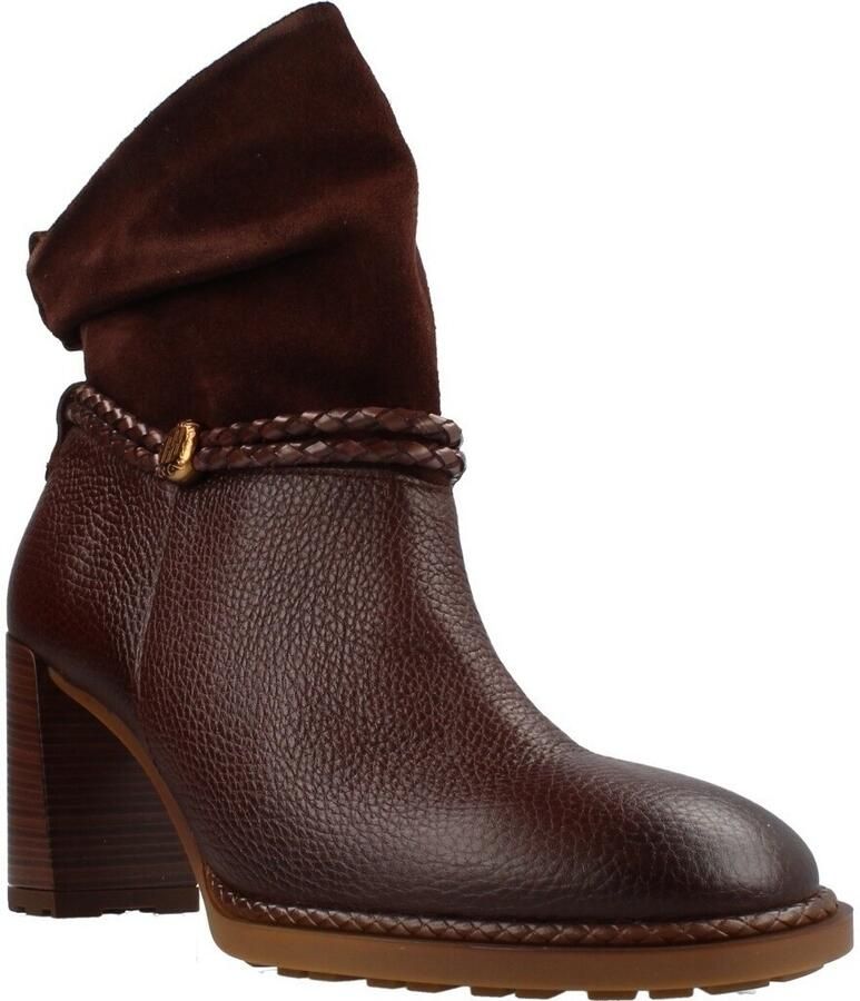 Hispanitas Dames Enkellaars Hi265132 Espresso Donkerbruin - Foto 3