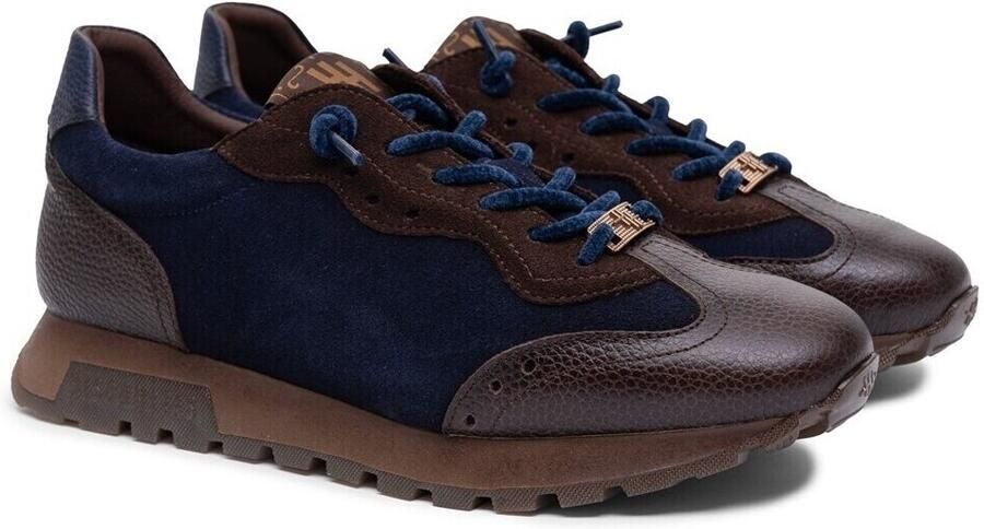 Hispanitas Bruine leren Oregon sneakers - Foto 2