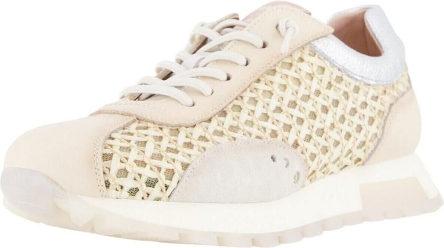 Hispanitas Beige Bolero Leren Sneakers - Foto 4