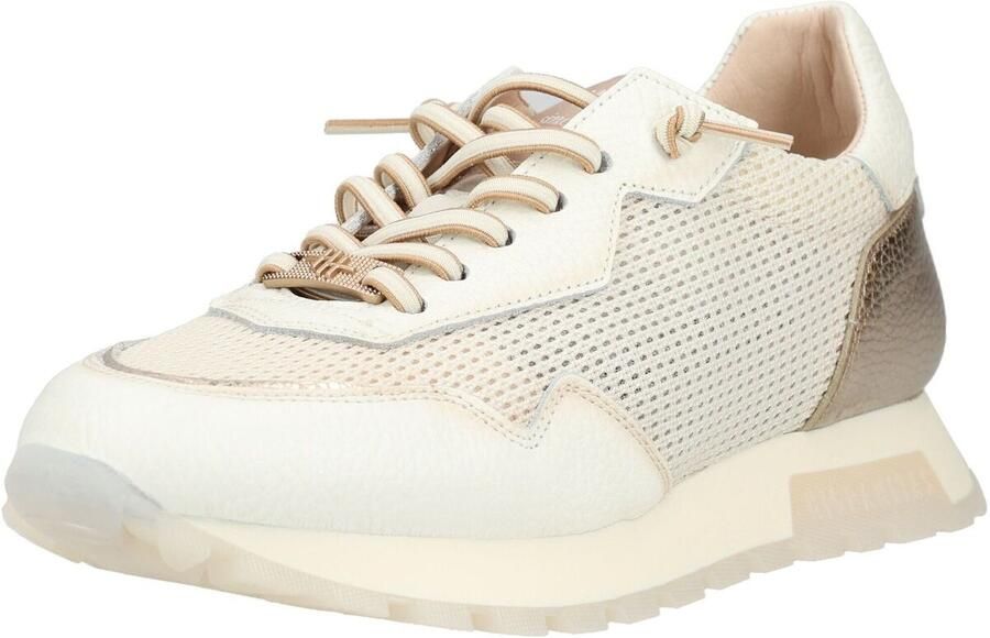 Hispanitas Boleromet Off-White Leren Sneakers - Foto 2