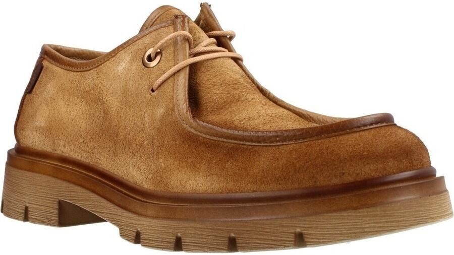 Hispanitas Bruine Newyork leren schoenen - Foto 2