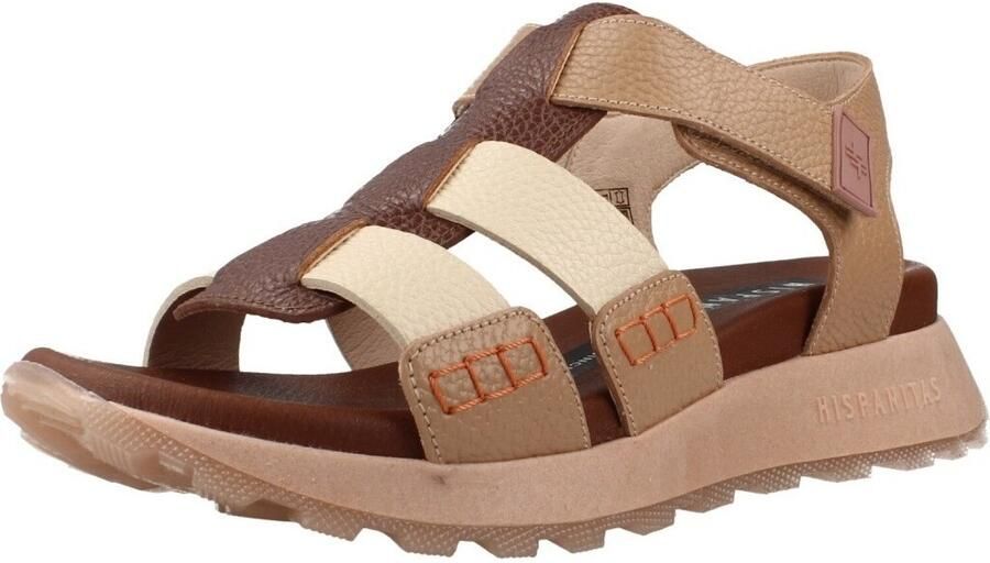Hispanitas Boleromet leren sandalen bruine bandjes - Foto 4