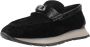Hispanitas Zwart velours leren mocassins - Thumbnail 4