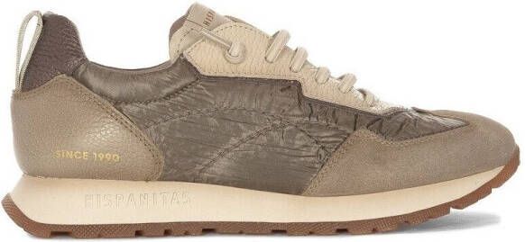 HISPANITAS Lage Sneakers Dames Hi254209 Maat: 42 Materiaal: Leer Kleur: Beige - Foto 19