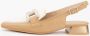 Hispanitas Melide Slingback Schoenen Beige Dames - Thumbnail 12