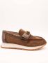 Hispanitas Bruine velours leren mocassins - Thumbnail 2