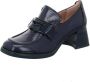 Hispanitas Nacht marine leren schoenen - Thumbnail 2