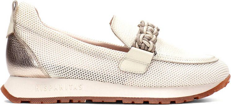 HISPANITAS Lage Sneakers Dames Hv253948 Maat: 39 Materiaal: Textiel Kleur: Beige - Foto 9