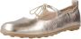 Hispanitas Gouden Bombay Leren Ballerina's - Thumbnail 2